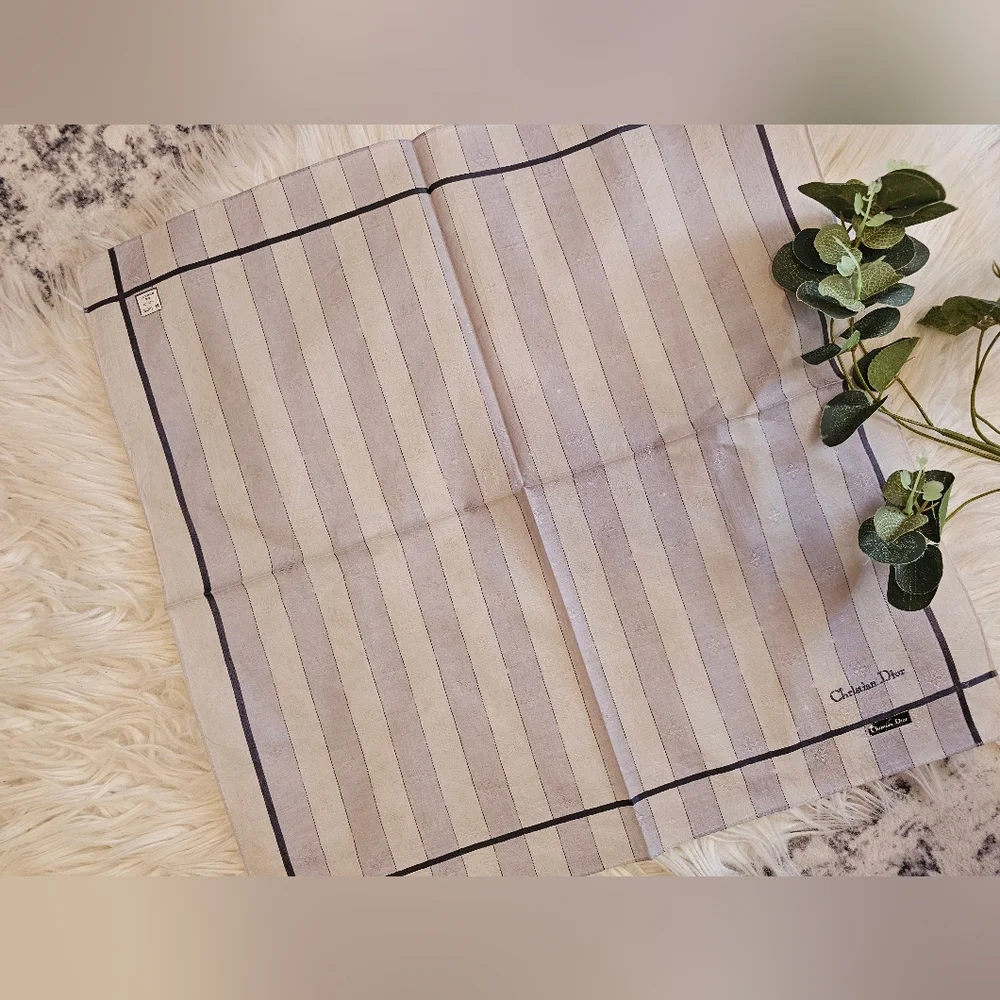 Christian Dior scarf, and dusty - vintage